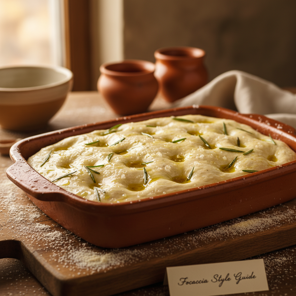 Focaccia Genovese: Olive Oil, Salt, Simplicity
