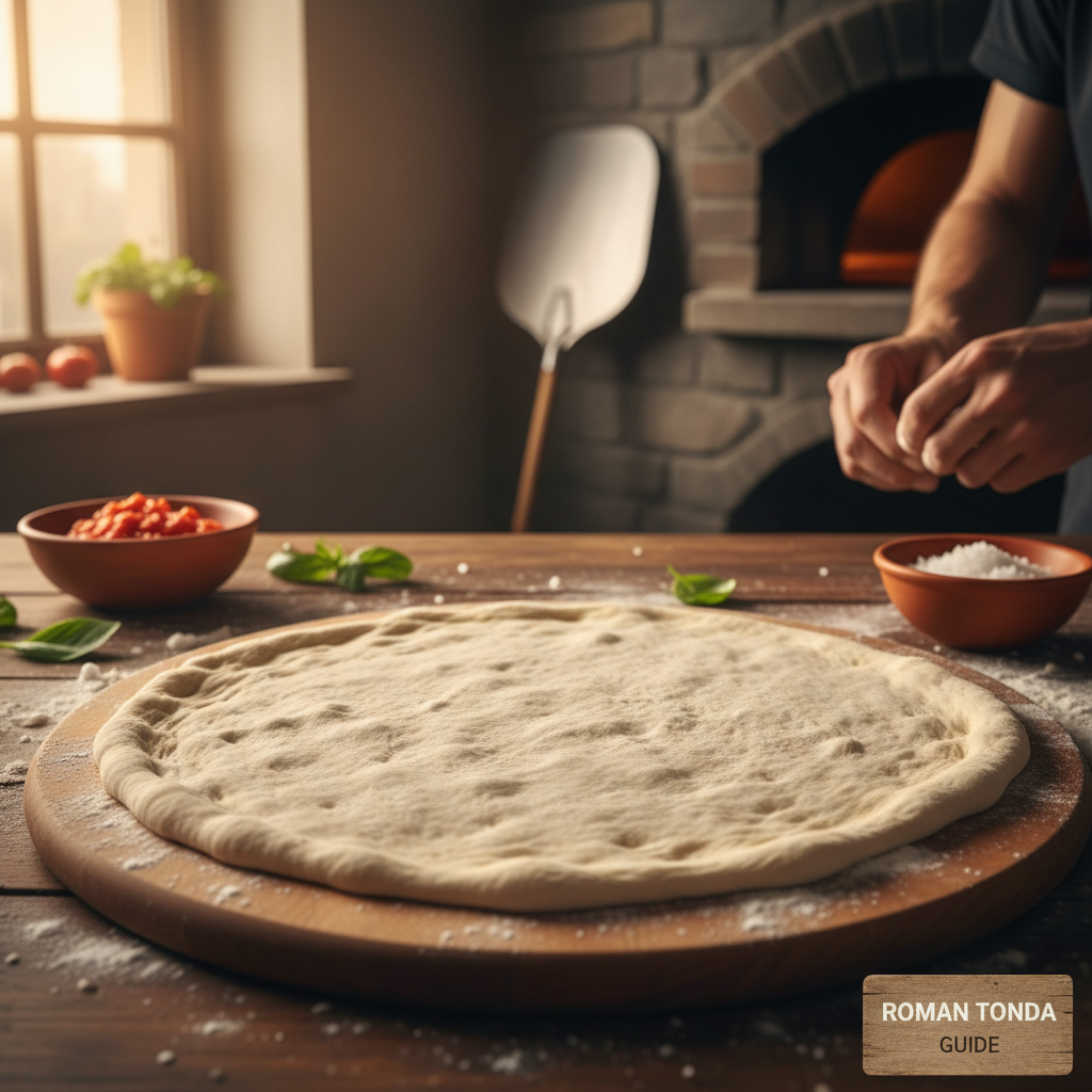 Pizza Tonda Romana: Rome's Paper-Thin Crispy Icon